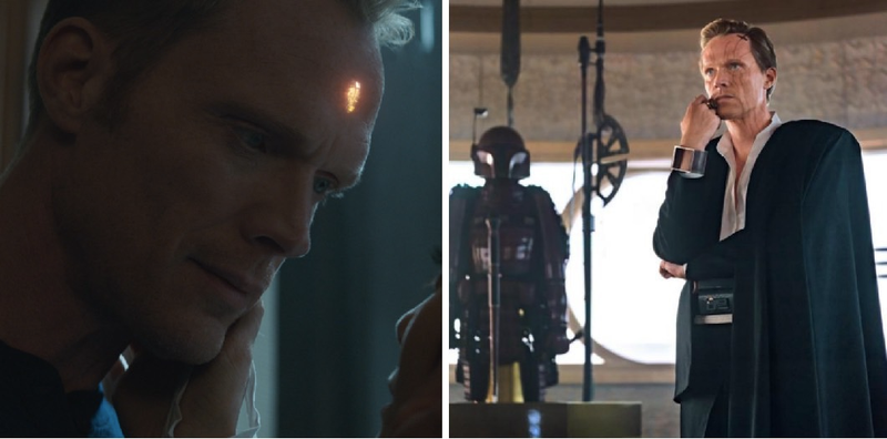 Bettany plays good in Avengers: Infinity War and bad in Solo: A Star Wars Story.
